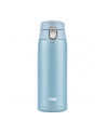 Emsa TRAVEL MUG light thermal mug (light blue, 0.4 liters, flip lid) - nr 1