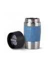 Emsa TRAVEL MUG Compact thermal mug (blue/stainless steel, 0.3 liters, screw cap) - nr 11