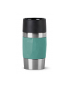 Emsa TRAVEL MUG Compact thermal mug (petrol/stainless steel, 0.3 liters, screw cap) - nr 1