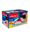 Vileda Mop Turbo 2in1 Microfibre Complete Set, Floor Mop (black/red, incl. 750ml Vileda Floor Cleaner) - nr 3