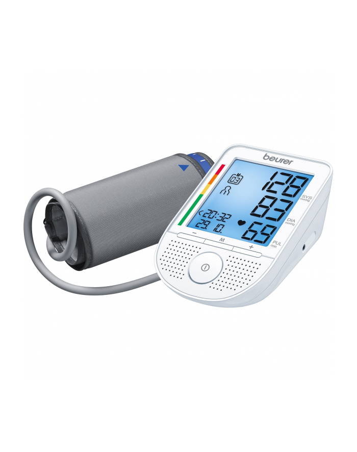 Beurer BM 49 Talking Upper Arm Blood Pressure Monitor (BIAŁY) główny