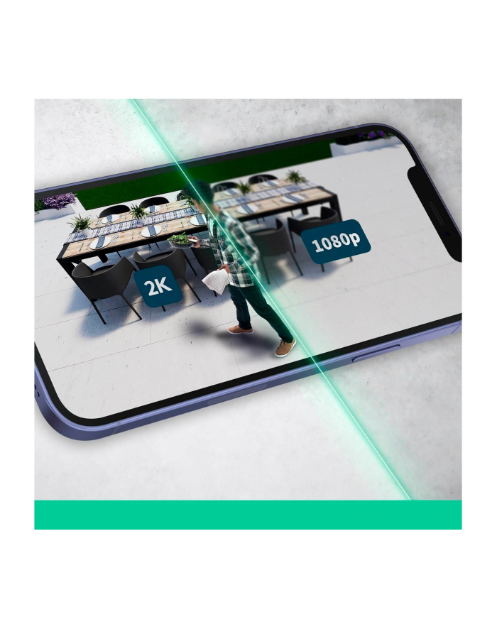 Arlo Essential 2K outdoor camera, surveillance camera (BIAŁY/black, set of 3, WLAN, 4 MP) główny