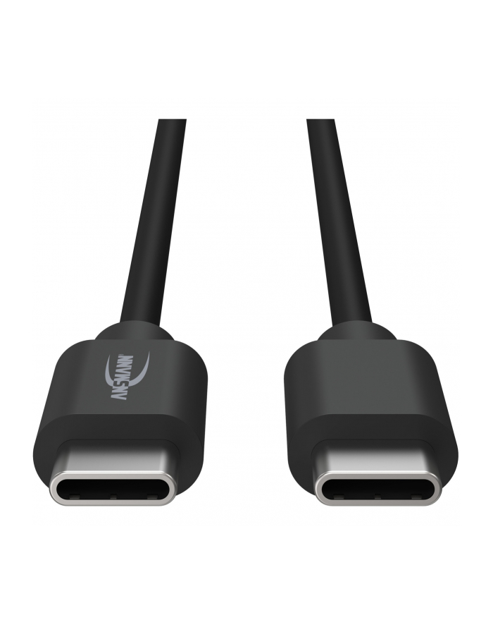 Ansmann USB 3.2 Gen 1 cable, USB-C plug > USB-C plug (black, 2 meters, charging with up to 60 watts) główny