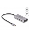 DeLOCK DeLock USB 10 Gbps USB Type-C Hub with 4 x USB Type-C + 1 x USB Type-C PD 85 Watt, USB hub (gray) - nr 8