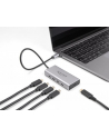 DeLOCK DeLock USB 10 Gbps USB Type-C Hub with 4 x USB Type-C + 1 x USB Type-C PD 85 Watt, USB hub (gray) - nr 9