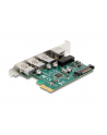 DeLOCK PCI Express x1 card to 3 x USB 5 Gbps Type-A socket + 1 x Gigabit LAN, Controller - nr 4