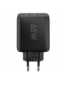 goobay USB-C dual quick charger, PD, GaN, 65 watts (black, 1x USB-C, 1x USB-A, Power Delivery) - nr 3