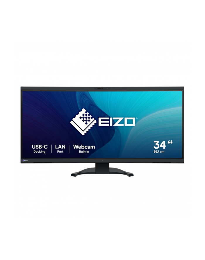 EIZO FlexScan EV3450XC-BK, LED monitor - 34,1 - black, UWQHD, IPS, webcam, microphone, USB-C główny