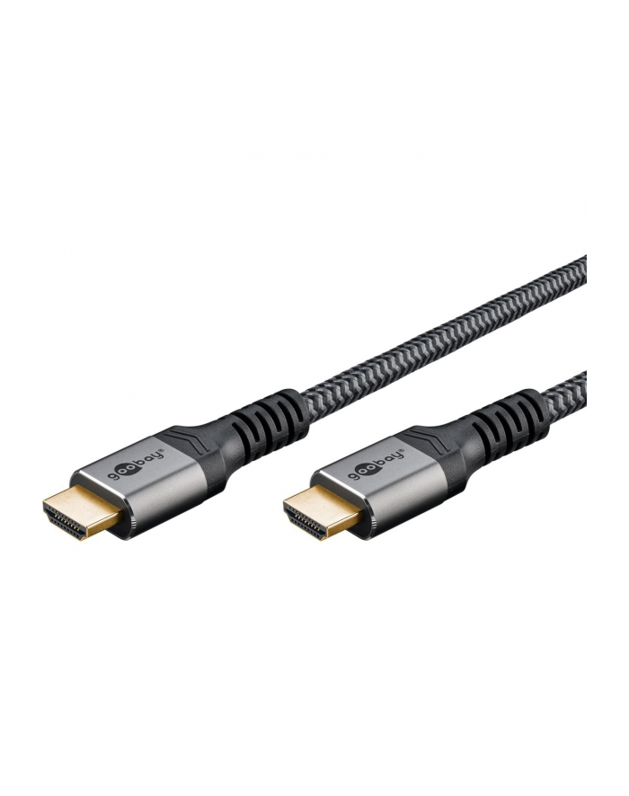goobay Plus Ultra High-Speed HDMI Cable, 8K @ 60Hz (gray, 5 meters) główny