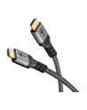 goobay Plus Ultra High-Speed HDMI Cable, 8K @ 60Hz (gray, 5 meters) - nr 8