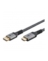 goobay Plus DisplayPort > HDMI adapter cable, 4K @ 60Hz (gray, 3 meters) - nr 1