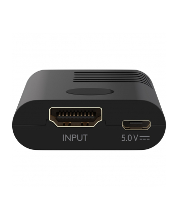goobay HDMI signal amplifier 4K @ 60Hz, HDMI extension (black)