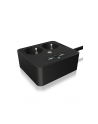 ICY BOX power strip IB-MPS2220B-CH, 2-way, 3x USB (black, 1.9 meter cable, switch) - nr 13