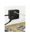 ICY BOX power strip IB-MPS2220B-CH, 2-way, 3x USB (black, 1.9 meter cable, switch) - nr 14