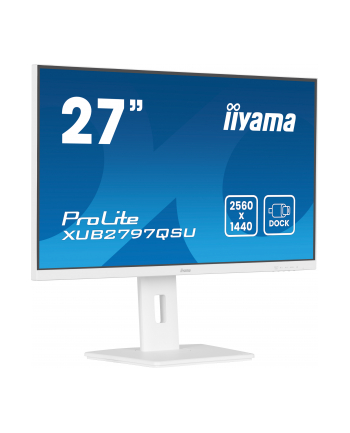 iiyama Monitor 27 '' XUB2797QSU-W2,IPS,HDMI,DP,100Hz,QHD,300cd,(5y)