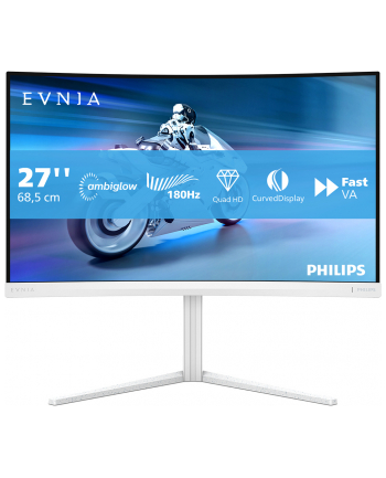 philips Monitor 27 '' 27M2C5501 Curved VA 180Hz HDMIx2 DP HAS Ambiglow nr 1
