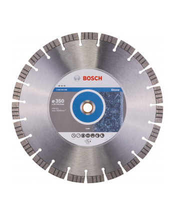 bosch powertools Bosch diamond cutting disc Best for Stone, 350mm (bore 20 / 25.4mm)