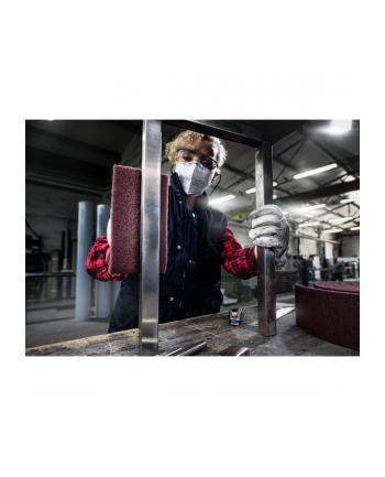 bosch powertools Bosch Expert fleece roll N880 Very fine A, 100mmx10m, sanding sheet (red, 10 meter roll, for hand sanding)
