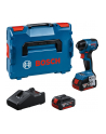 bosch powertools Bosch cordless impact wrench GDR 18V-220 Professional, 18Volt (blue/black, 2x Li-Ion battery 5.0Ah, Bluetooth, in L-BOXX) - nr 1