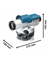 bosch powertools Bosch optical level GOL 26 D Professional, with construction tripod (blue, case, measuring unit 360 degrees) - nr 3