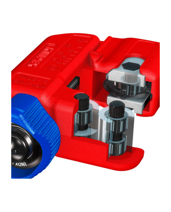 KNIPEX pipe cutter TubiX S (red,  3 - 30mm) nr 1