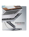 axagon HMC-STND Stojak z wieloportowy hub Aluminiowy 7in1, 5Gbps, do 10'-16' '' laptopów, nastawny, 3x USB-A, HDMI 4K/60Hz, GLAN, PD 100W, 60cm USB-C kabel - nr 35