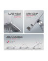 axagon HMC-STND Stojak z wieloportowy hub Aluminiowy 7in1, 5Gbps, do 10'-16' '' laptopów, nastawny, 3x USB-A, HDMI 4K/60Hz, GLAN, PD 100W, 60cm USB-C kabel - nr 41