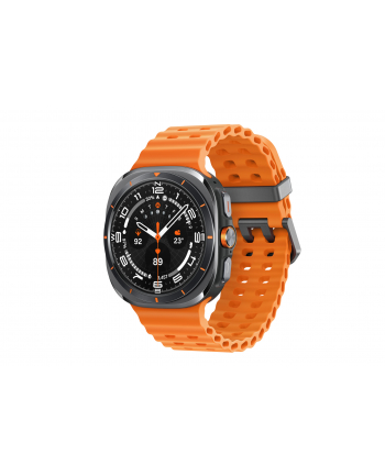 SAMSUNG Galaxy Watch Ultra, Smartwatch (titanium grey, Marine Band orange, 47 mm)