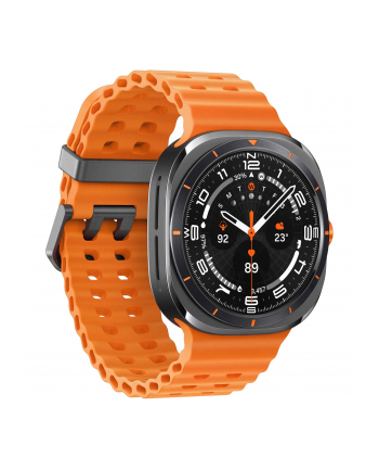 SAMSUNG Galaxy Watch Ultra, Smartwatch (titanium grey, Marine Band orange, 47 mm)