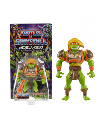 Mattel Masters of the Universe Origins Turtles of Grayskull Michelangelo, toy figure