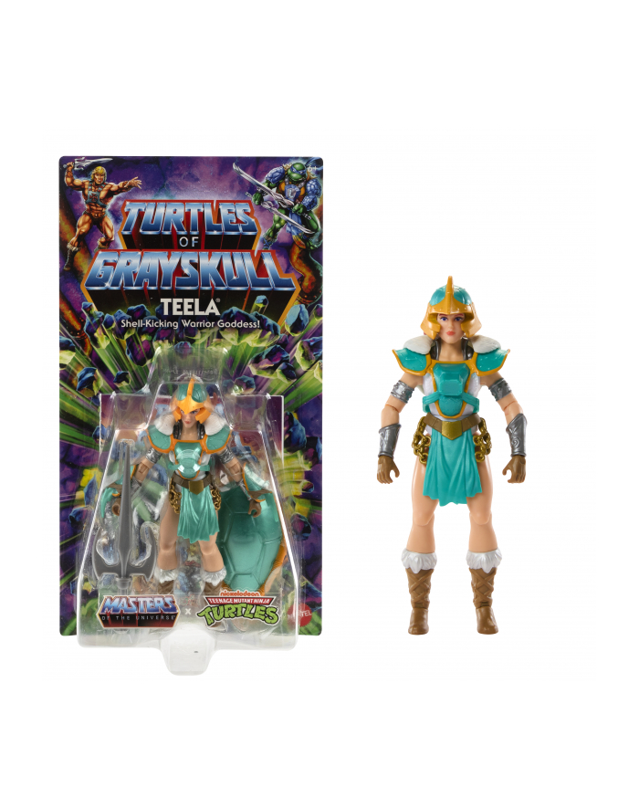 Mattel Masters of the Universe Origins Turtles of Grayskull Teela toy figure główny