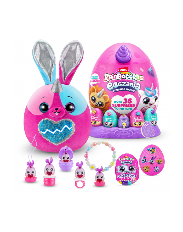ZURU Rainbocorns Eggzania Surprise Series 1, toy figure (assorted item, one figure) główny