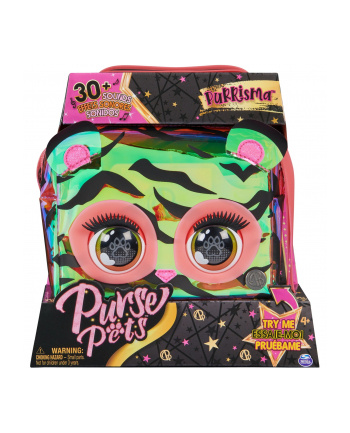 spinmaster Spin Master Purse Pets Holographic Tiger, Bag (Multi-Colour)