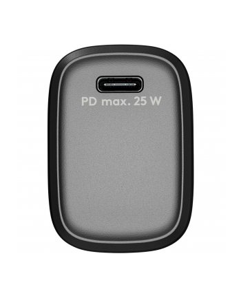 goobay USB-C PD GaN fast charger 25 watts (black, Power Delivery 3.0)