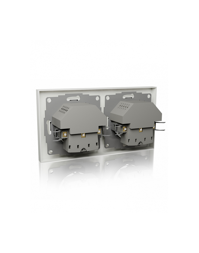 ICY BOX flush-mounted socket set IB-MPS4200W-PD, with USB PD charging function (BIAŁY, 2 pieces) główny
