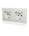 ICY BOX flush-mounted socket set IB-MPS4200W-PD, with USB PD charging function (BIAŁY, 2 pieces) - nr 8