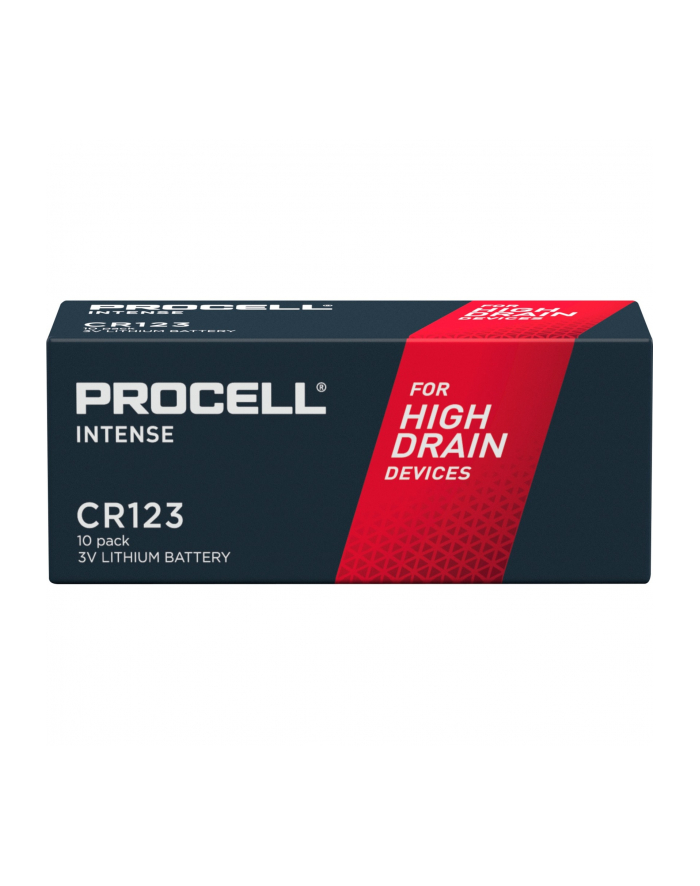 Duracell Procell CR123A High Power Lithium Intense Battery (10 Pack) główny