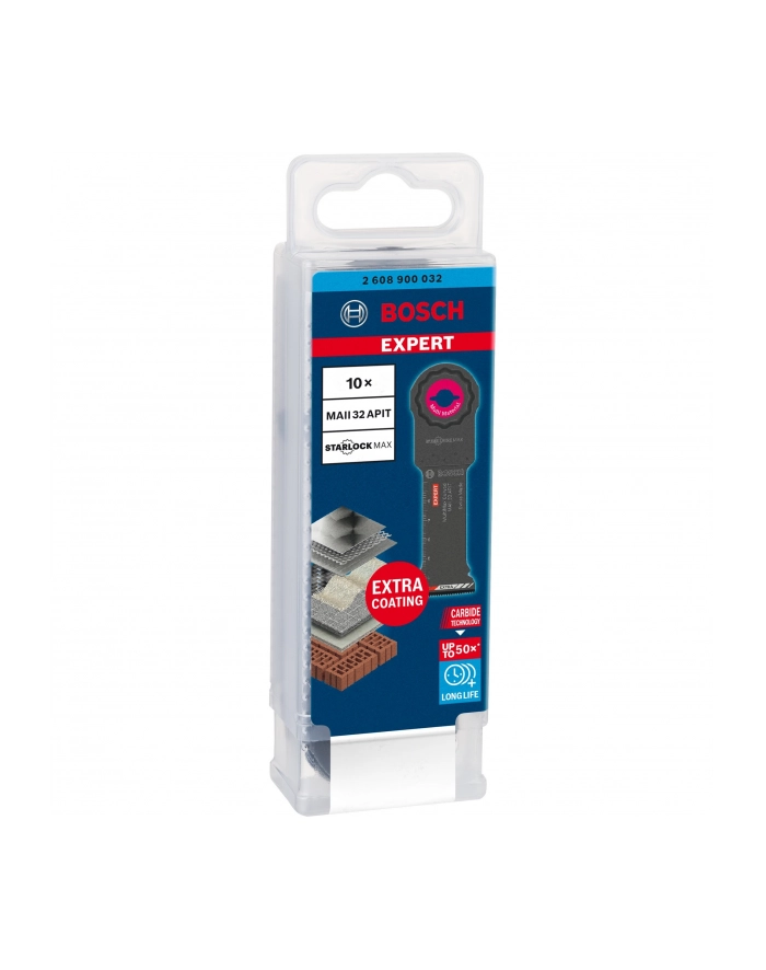 bosch powertools Bosch plunge saw blade Expert MAII 32 APIT MultiMax (10 pieces, carbide, width 32 mm) główny