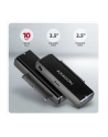 axagon ADSA-FPX Adapter USB-C 10Gbps SATA 6G 2.5'/3.5' SSD/HDD FASTPORT X, w tym zasilacz, 60cm USB-C/USB-A kabel - nr 2