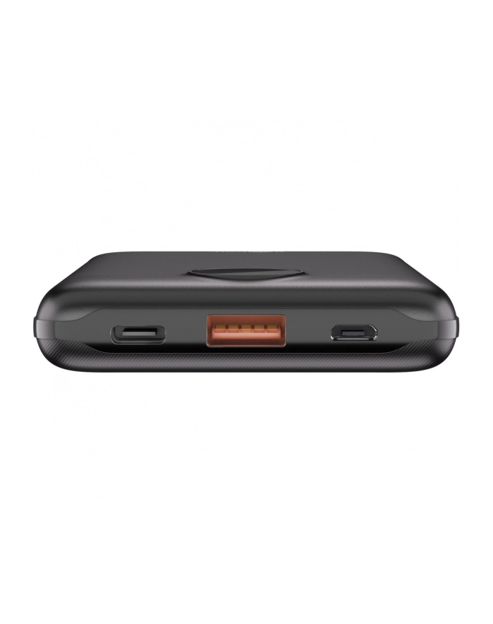 goobay Power Bank Compact 10,000 mAh (black, 10 Ah, 1x USB-A, 1x USB-C, Power Delivery, Quick Charge) główny