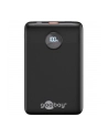 goobay Power Bank Compact 10,000 mAh (black, 10 Ah, 1x USB-A, 1x USB-C, Power Delivery, Quick Charge) - nr 7