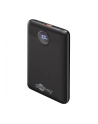 goobay Power Bank Compact 10,000 mAh (black, 10 Ah, 1x USB-A, 1x USB-C, Power Delivery, Quick Charge) - nr 8