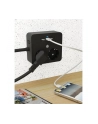 ICY BOX power strip IB-MPS2220B-CH, 2-way, 3x USB (black, 1.9 meter cable, switch) - nr 16