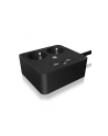 ICY BOX power strip IB-MPS2220B-CH, 2-way, 3x USB (black, 1.9 meter cable, switch) - nr 1