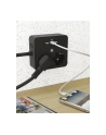 ICY BOX power strip IB-MPS2220B-CH, 2-way, 3x USB (black, 1.9 meter cable, switch) - nr 2