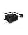 ICY BOX power strip IB-MPS2220B-CH, 2-way, 3x USB (black, 1.9 meter cable, switch) - nr 4