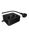 ICY BOX power strip IB-MPS2220B-CH, 2-way, 3x USB (black, 1.9 meter cable, switch) - nr 6