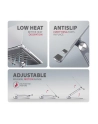 axagon HMC-STND Stojak z wieloportowy hub Aluminiowy 7in1, 5Gbps, do 10'-16' '' laptopów, nastawny, 3x USB-A, HDMI 4K/60Hz, GLAN, PD 100W, 60cm USB-C kabel - nr 73