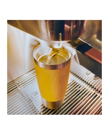 Emsa TRAVEL MUG Classic thermal mug (yellow/stainless steel, 0.36 liters) nr 2
