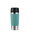 Emsa TRAVEL MUG Classic thermal mug (petrol/stainless steel, 0.36 liters) - nr 15